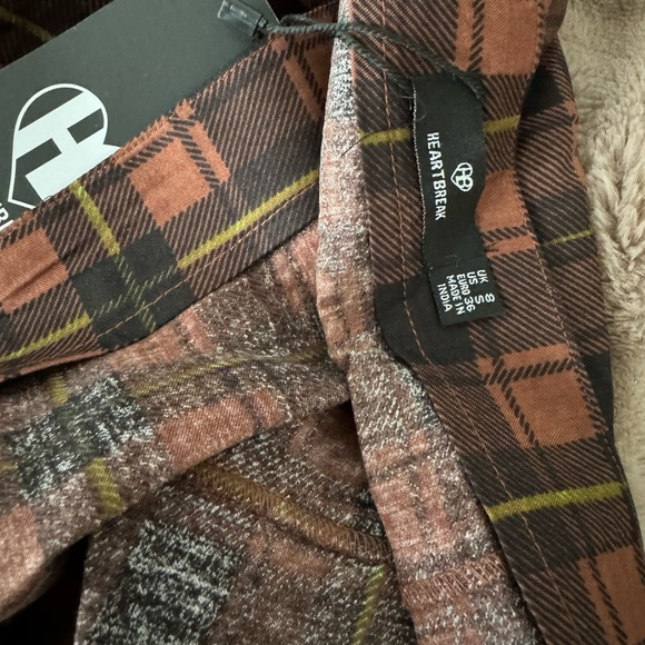 NWT matching set Heartbreak wrap front cropped blazer tie waist mini skirt - Picture 6 of 7